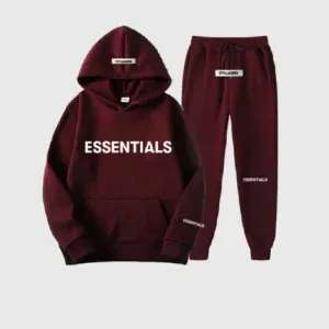 Brown Fear Of God Essentials Tracksuit