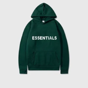 Essentials Hoodie Green - Fear Of God 