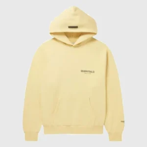 Essentials Fear Of God – pullover Yellow Hoodie