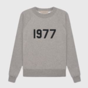 1977 Essentials Sweatshirt Gray - Fear Of God