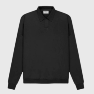 Fear Of God - Essentials Long Sleeve Polo Sweatshirt 