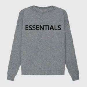 Essentials Sweatshirt Gray - Fear Of God