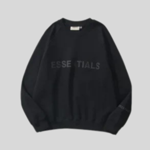 Black Essentials Sweatshirt